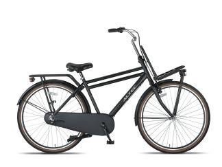 Altec Dutch 28inch Transportfiets N-3 Heren 50cm Mat Zwart