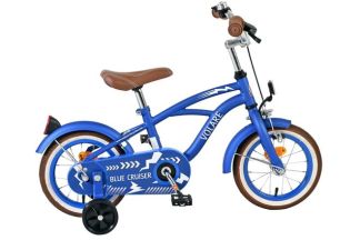 Volare Blue Cruiser Kinderfiets - Jongens - 12 inch - Blauw - 85% afgemonteerd