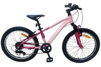Volare Boost Kinderfiets - 24 inch - 21 Speed - Roze