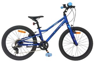 Volare Venom Kinderfiets - Jongens - 14 inch - Blauw - Twee handremmen