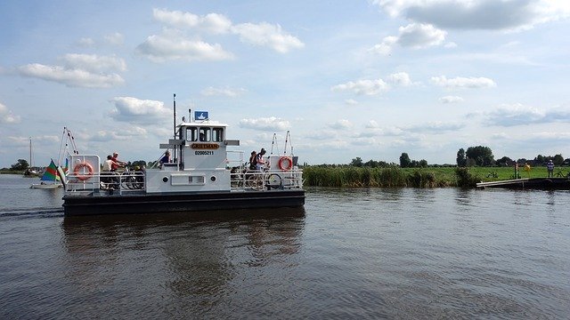 Fietsen in Noord-Holland de Pontjes fietsroute